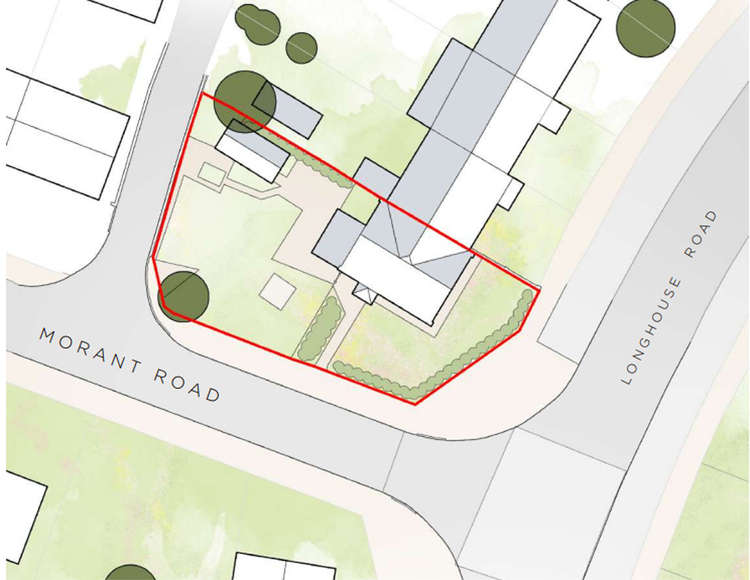 The location of the planned development.