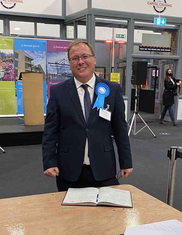 Cllr Luke Spillman was elected as a Conservative councillor earlier this year and has been given responsibility for the borough's housing portfolio.