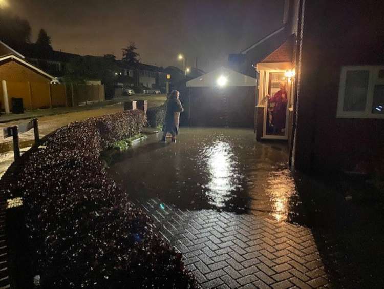 Residents fought a late night battle against flooding last week.