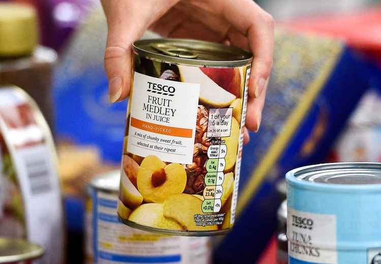 Customers are invited to donate long-life food