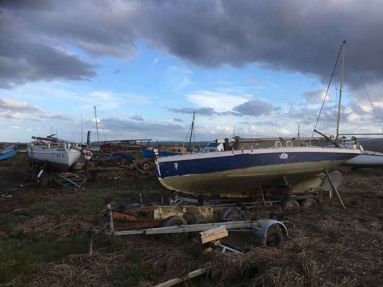 Heswall shore on May 10