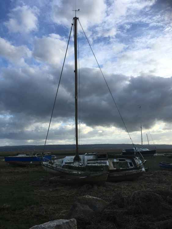 Heswall shore on May 10