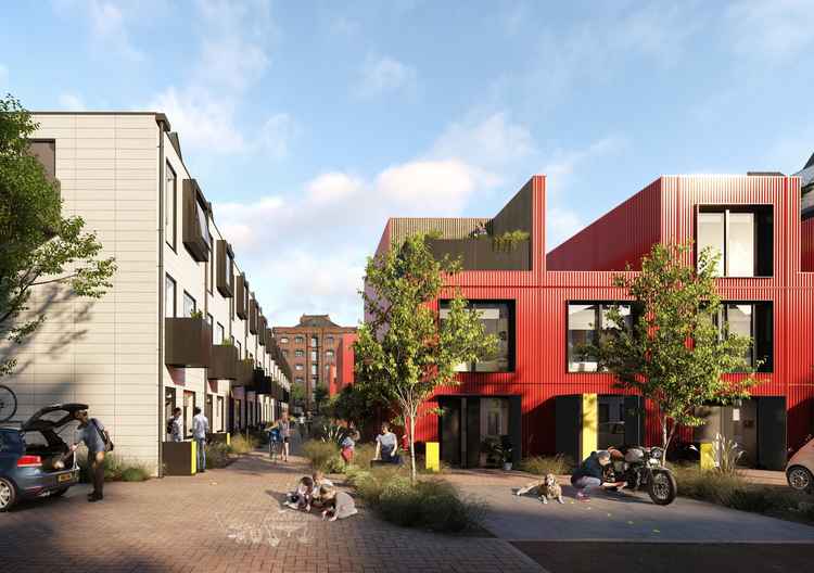 East Float: This is what the new development might look like (Credit: House by Urban Splash)