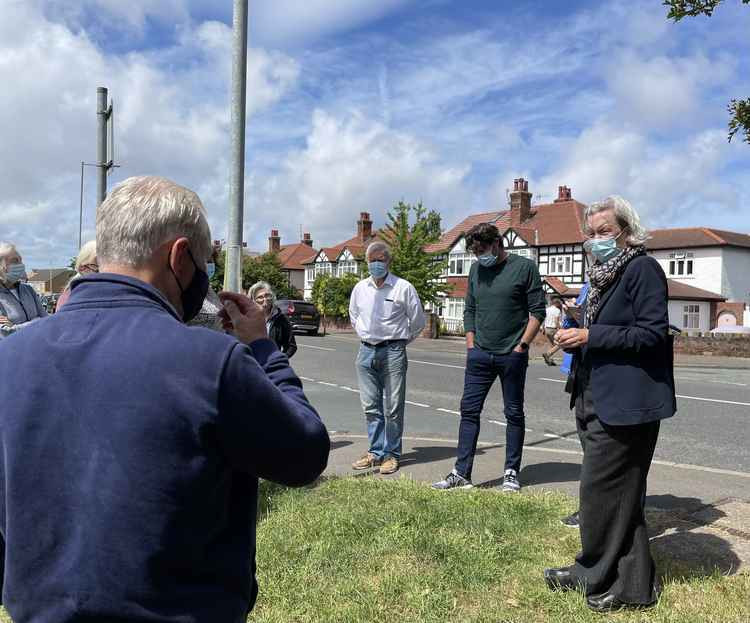 Margaret Greenwood MP, Wirral West, met with concerned residents a couple of weeks ago