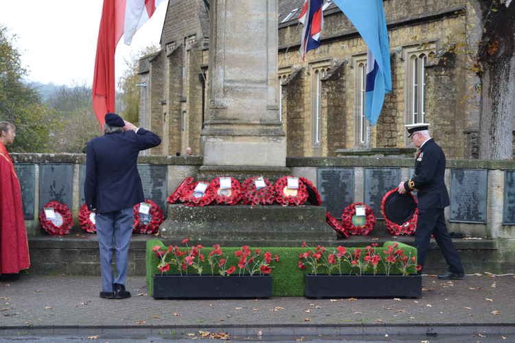 Remembrance Sunday in Bridport