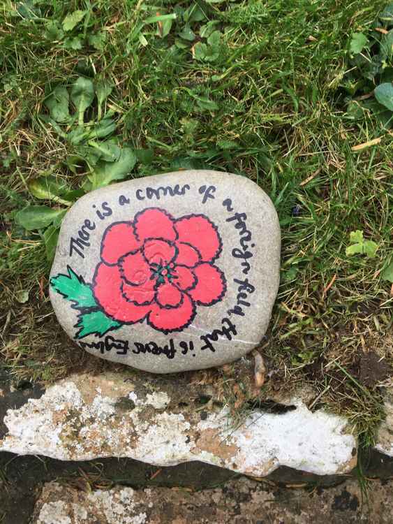 The stones at St Mary's Church, Walditch