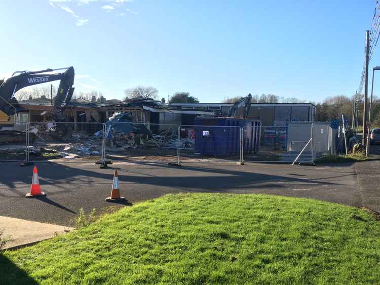 Demolition works have started on the former Mountjoy School
