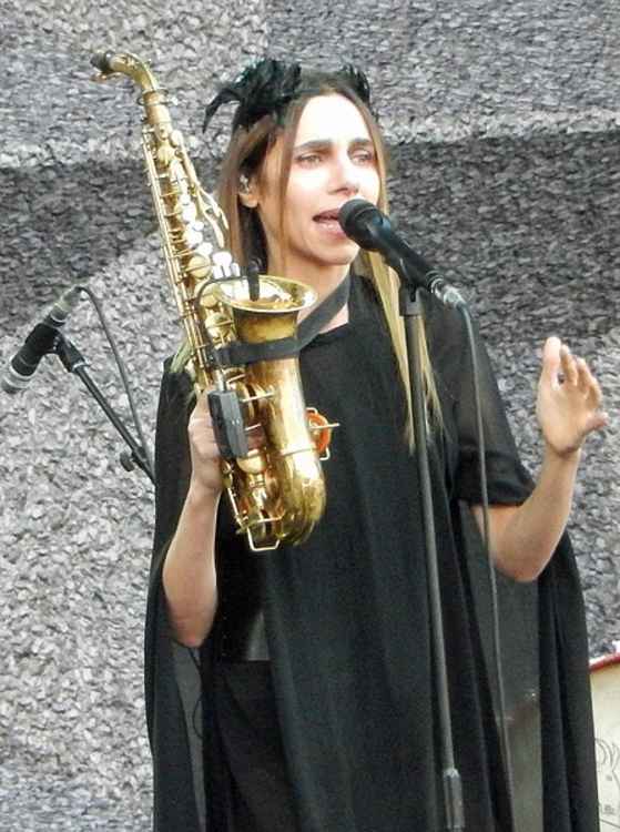 Singer and musician PJ Harvey, who lives in the West Bay area