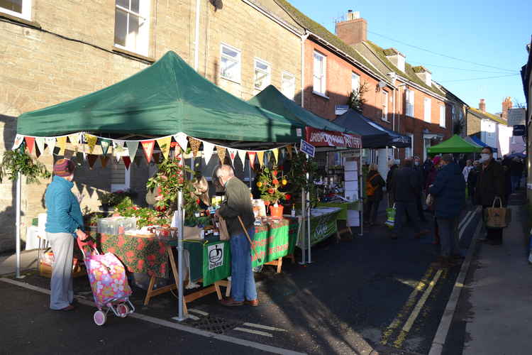 Stalls in Barrack Street