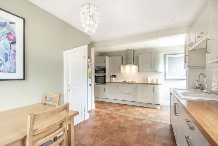 Three-bed detached house in St Andrews Road, offered by Stags