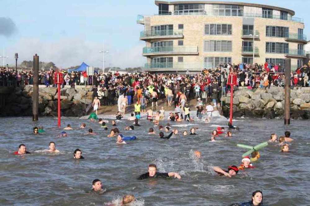 Bridport Round Table has cancelled the annual Boxing Day Swim at West Bay