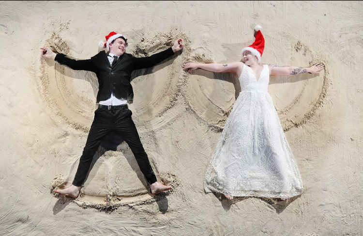 Mr and Mrs White-Christmas in Antigua Picture: Virgin Atlantic