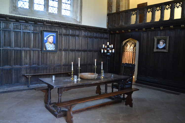 The portraits in Athelhampton House