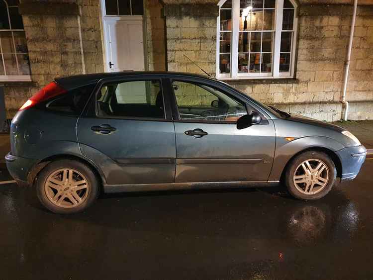 Two cars were seized in Beaminster Picture: Dorset Police No Excuse Team