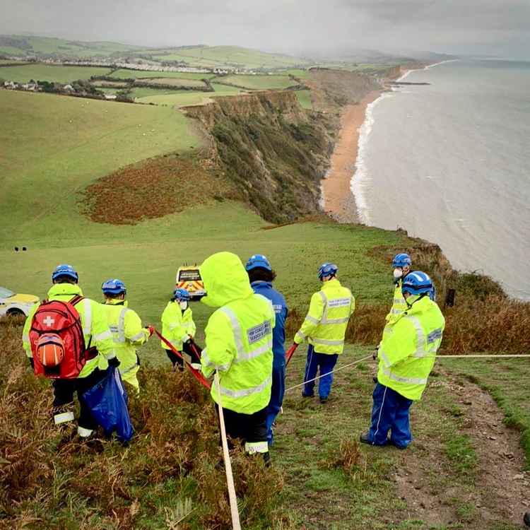 Coastguards had their busiest year since 2007 Picture: West Bay Coastguard Rescue Team