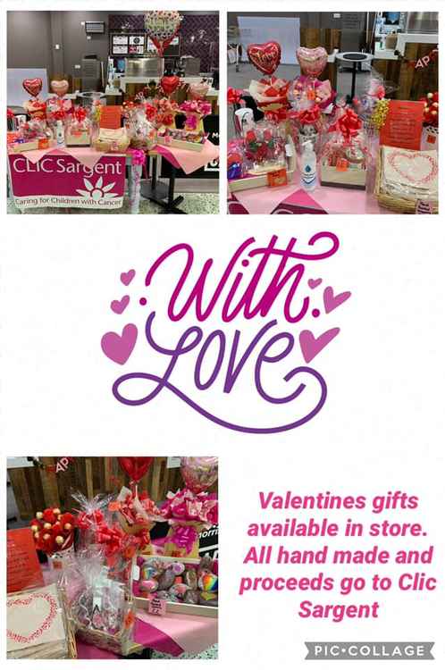 The Valentine's stall