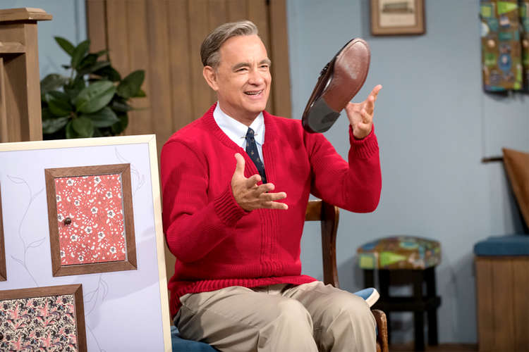 Tom Hanks as Mister Rogers - Picture: Sony-Tristar Pictures