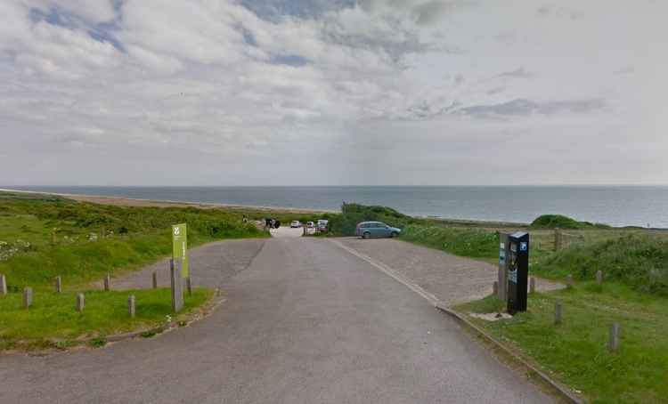 Police and coastguards were called to Cogden Beach yesterday afternoon