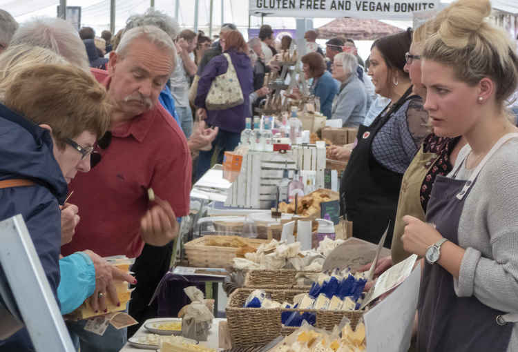 Bridport Food Festival in 2019 Picture: Neil Barnes