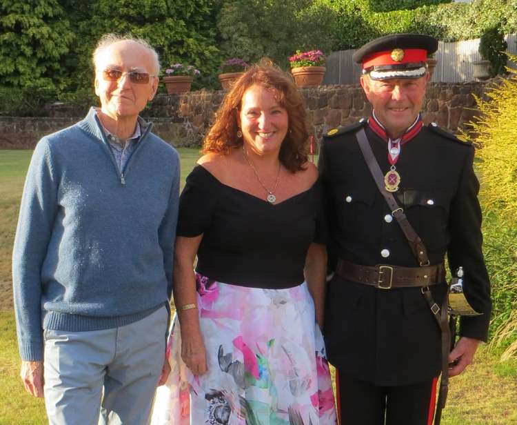 Dennis Clegg, Caroline Cartwright, and High Sheriff of Merseyside, Nigel Lanceley