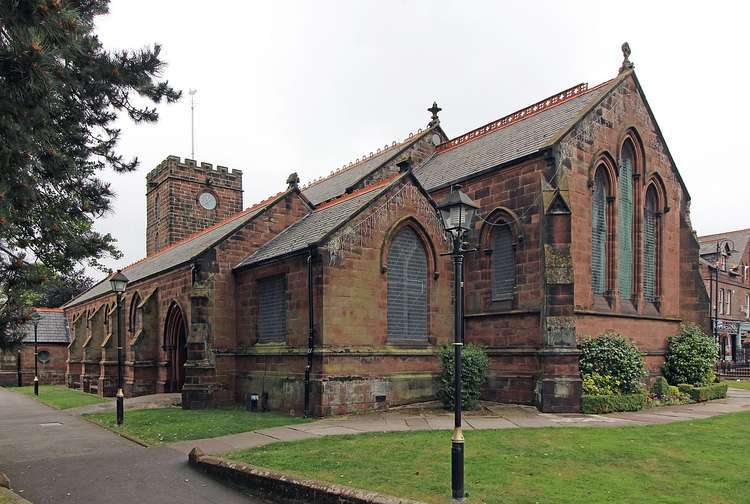 The Church of St. Mary and St. Helen in Neston is home to an amazing set of Viking Age fragments - (Picture by roadhullandemu)