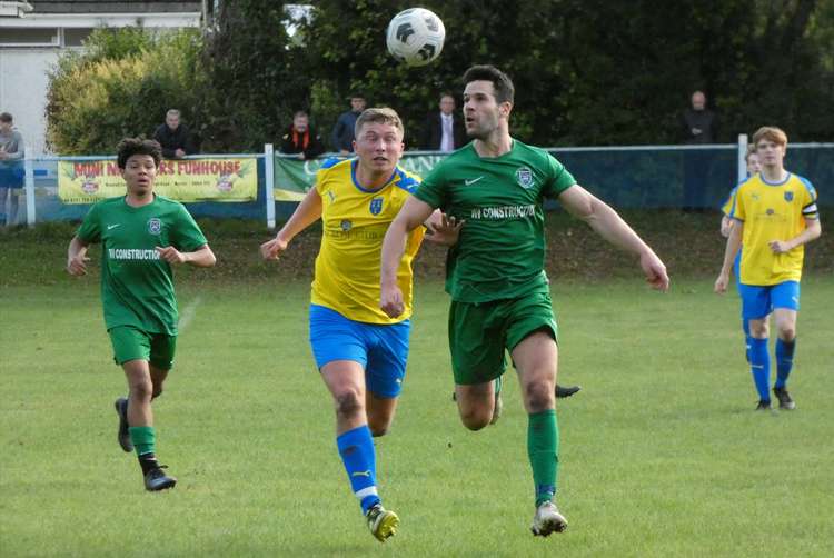 Heswall FC Reserves in action against Poulton Royal - Picture by Bob Shaw