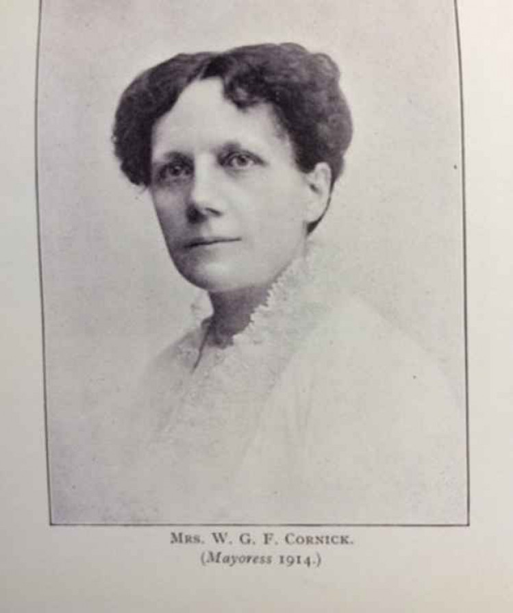 Tryphena Cornick, Bridport's mayoress at the outbreak of the First World War