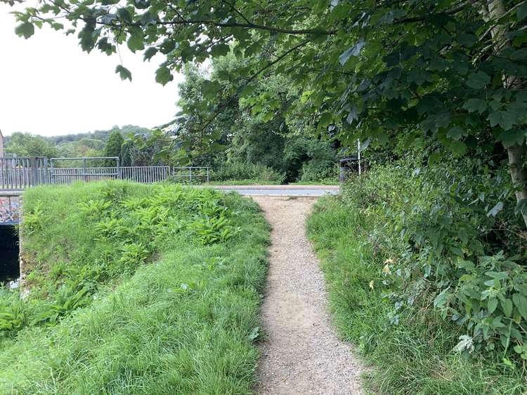 At the other end of Happy Island cross the road at Jessopp Avenue and go down the footpath opposite