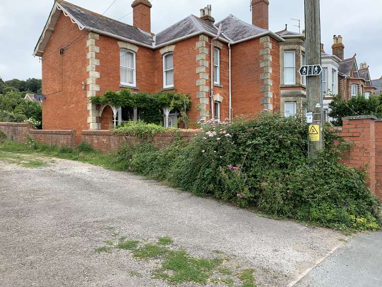 Turn left up the footpath after St Katherine's Drive