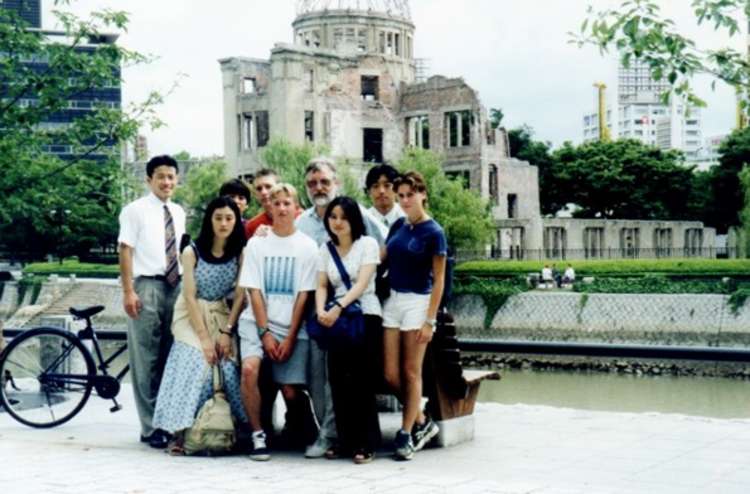 BYPAT's Japanese exchange programme at Hiroshima in 1993