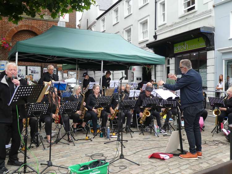 Bridport Big Band in Bucky Doo Square