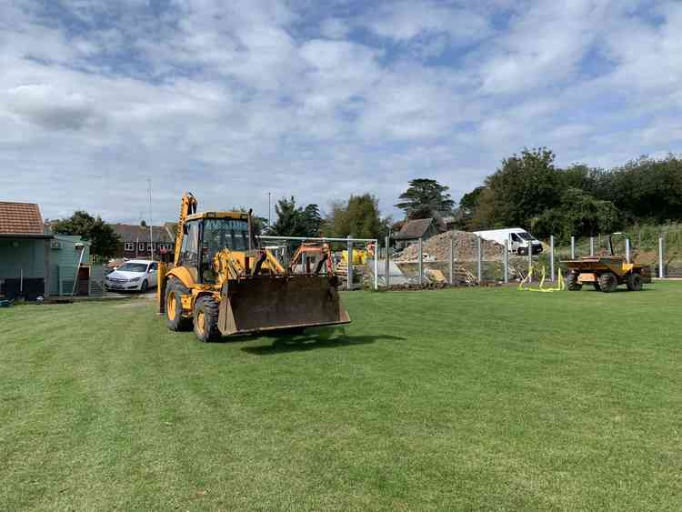 Work continues at a pace at the Davey Fort as the £140,000 development programme nearing completion