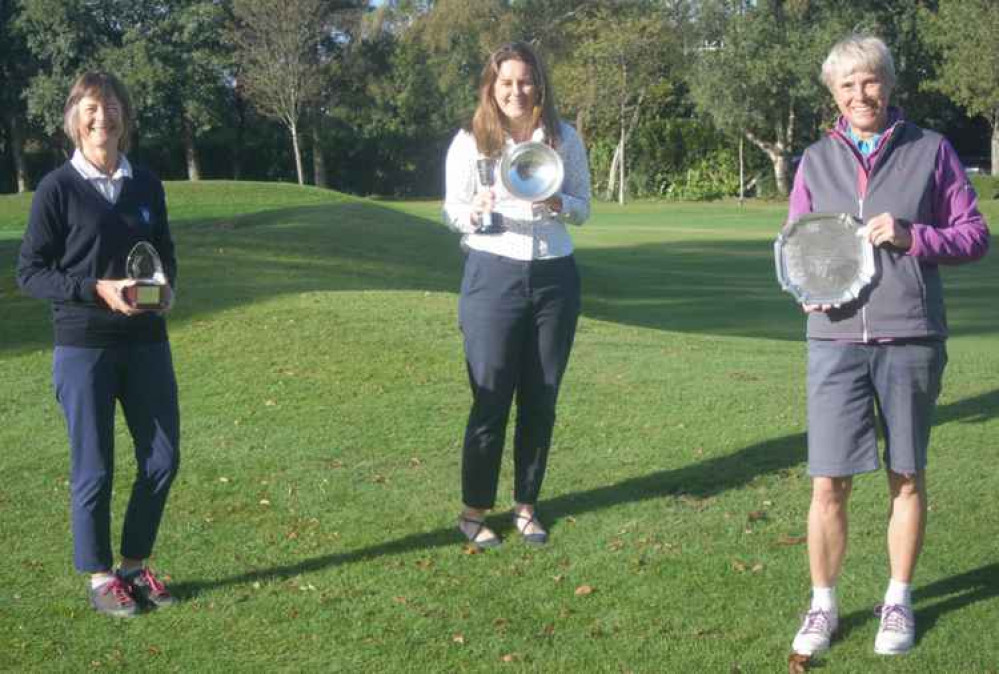 L to R, Marina Cave, Melissa McMahon and Jean Jolley.