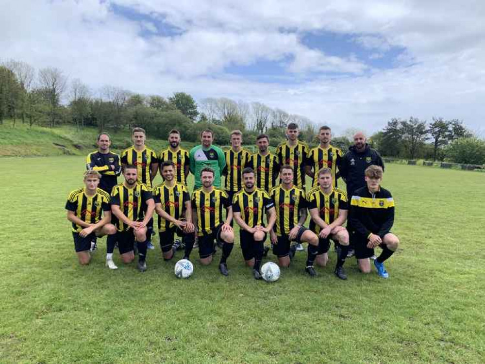 Champions in waiting: back row - Mark Bailey, Cam Vere, Dan Rendall, Will Meech, Fred Parsons, Kingsley Wellman, Brad Rowe, Tom Bastin, Julien Simier; front row - Kieran Daniels, Ben Turner, Ricky Sergeant, Ben Vine, Robbie Fellingham, Joe Bond, Sam Polla