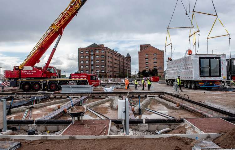 New homes arriving at Wirral Waters (Credit: Urban Splash)