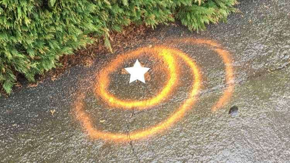 Earlier this year a concerned Heswall resident took to spraying circles around abandoned poop