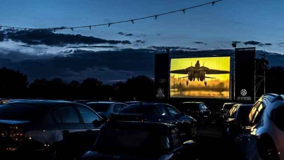 Drive-in cinemas are now very popular in Britain