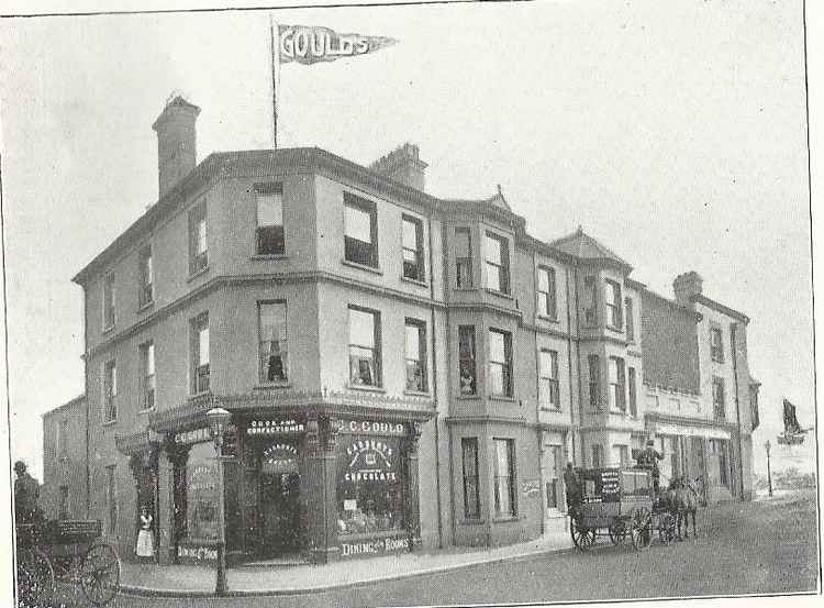 The Goulds Hotel and Restaurant, pictured in 1903, stood on the site later occupied by Woolworths