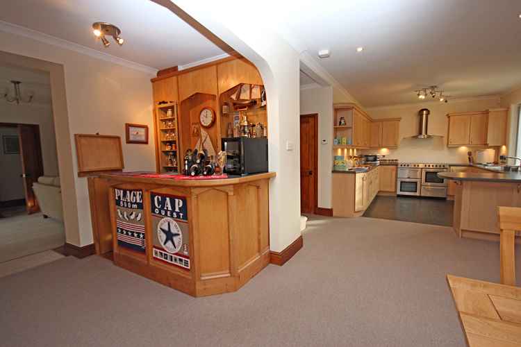 The property boasts some great features including its own bar The property boasts some great features including its own bar