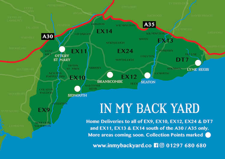 IMBY is now offering home delivery across the East Devon area