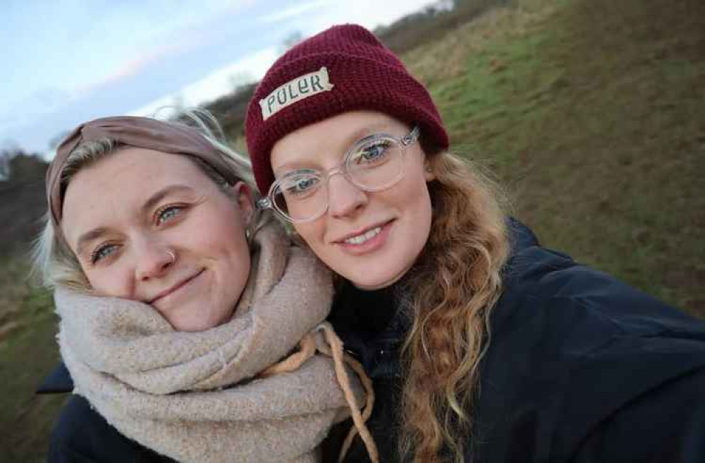 Josie Kemp and Lauren Soley will be raising funds for Cancer Research UK with a 100-mile trek of the Jurassic Coast