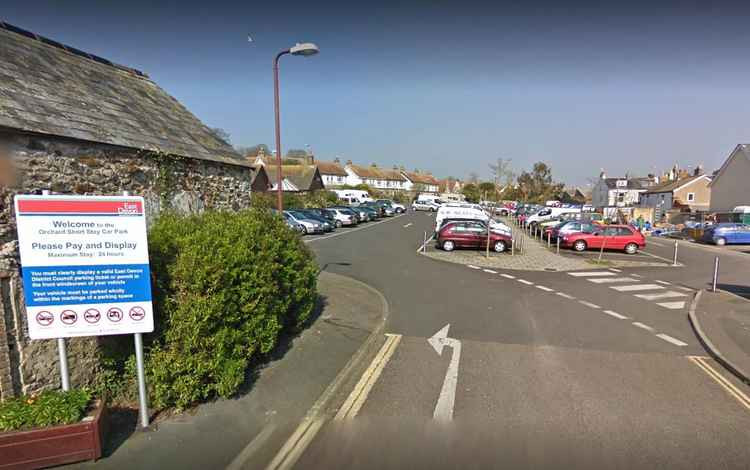 Orchard car park in Seaton will be among those to see evening charges introduced