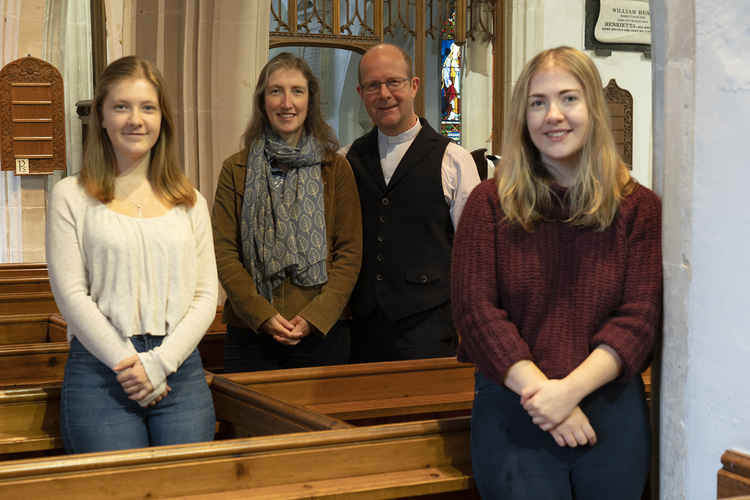 The Reverend Jeremy Trew and his wife Alison pictured with daughters Rachel and Eleanor The Reverend Jeremy Trew and his wife Alison pictured with daughters Rachel and Eleanor