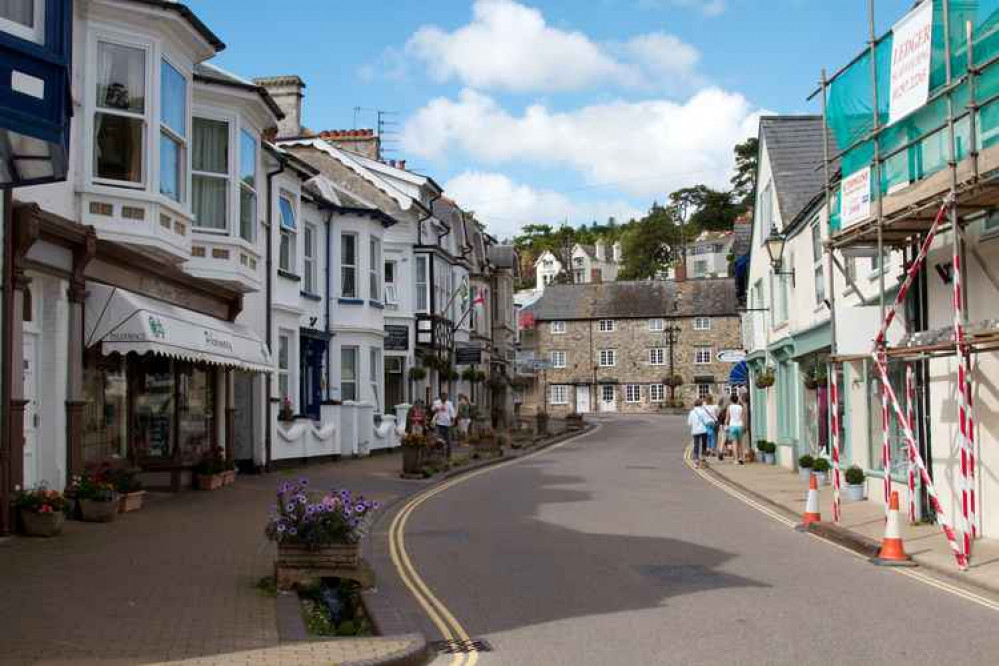 Beer high street - one of the many East Devon towns and villages that will be affected by the Local Plan