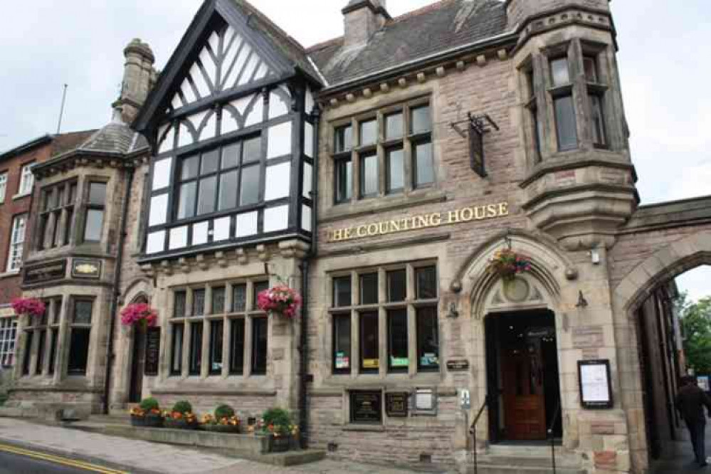 The Counting House pub, Swan Bank (Image: J D Wetherspoon)