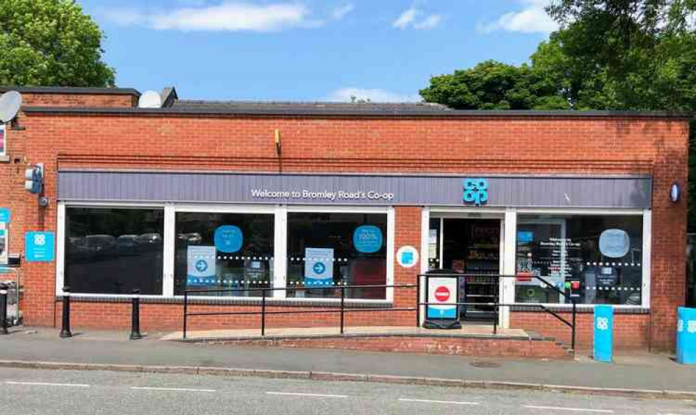 Bromley Road's Co-op store in Congleton.