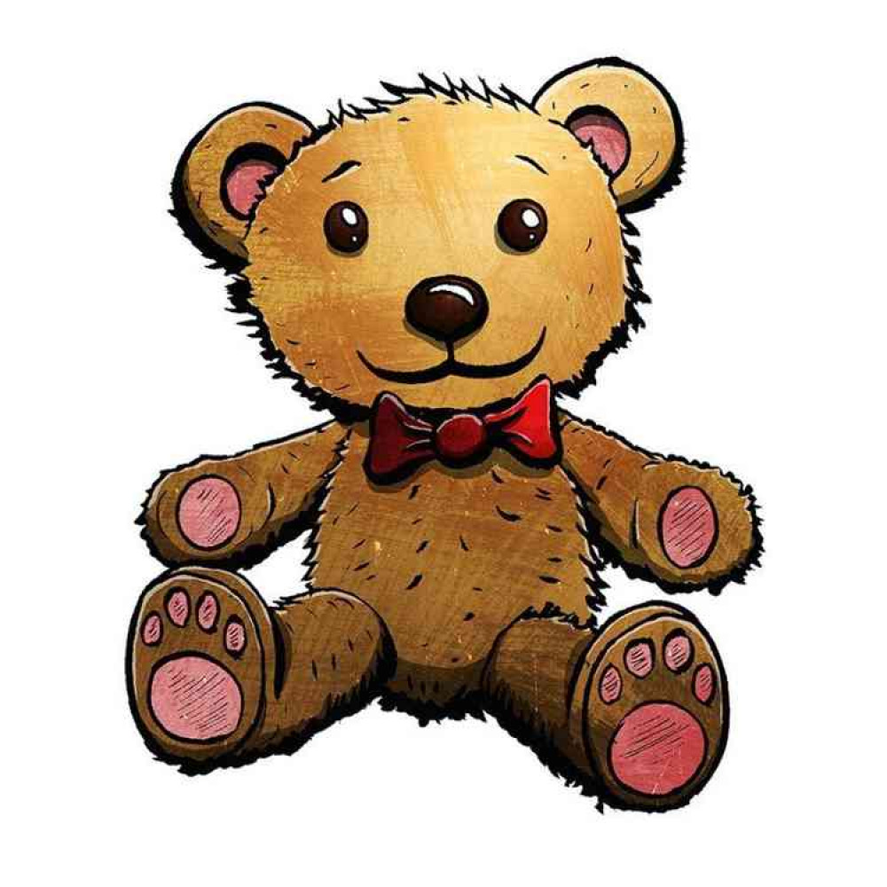 The still to be named teddy bear and one of the central characters in One Night in Beartown.