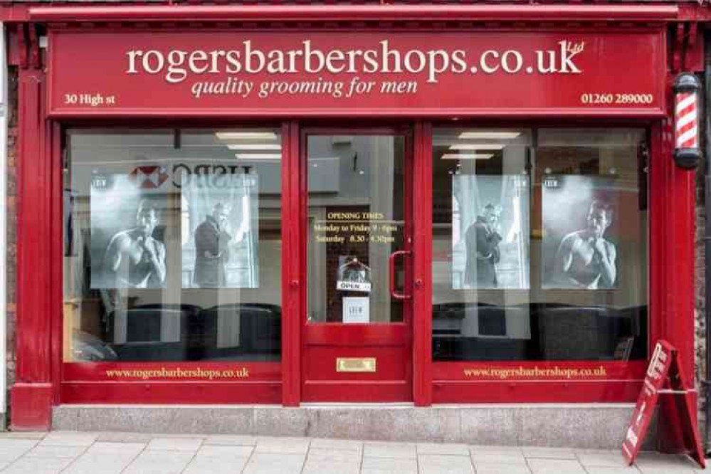 Rogers Barbers, 30 High street, Congleton, CW12 1BD