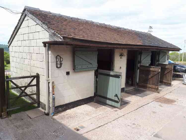 The applicants hope to transform this Biddulph stable into their new shop.