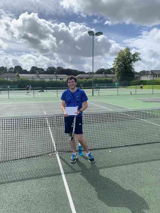 Consolation Final Winner Luke Coltman